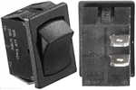 RV Designer 10A DC SPST Rocker Switch - Black