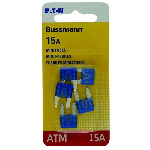 Bussmann BP/ATC-15-RP Bp/Atc15 Amp Fuses - 5Pk