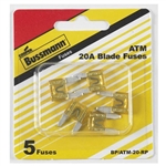 Bussmann 20 Amp Fuses - 5Pk