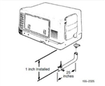 Onan 155-2325 Generator Exhaust Tube Kit