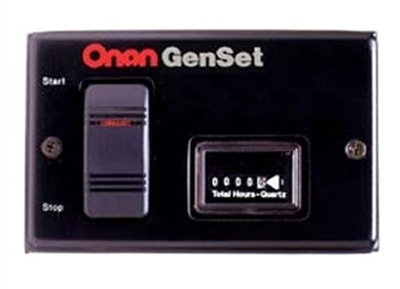 Onan Remote Switch Panel with Hourmeter