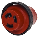 Valterra Detachable 30A-30A RV Adapter Plug - Red