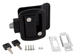 AP Products Trailer Entry Door Lock With Keys - Black