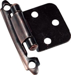 RV Designer H234 Self-Closing RV Hinge - Old World Brass