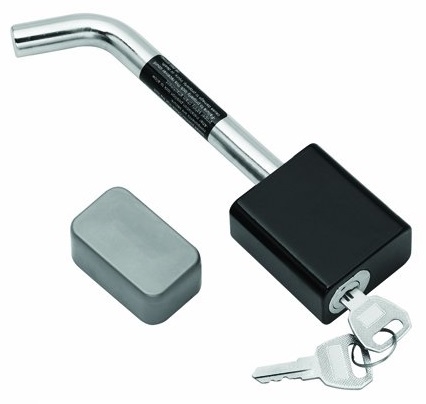 Tow Ready 63224 Hitch Receiver Padlock With Bent Pin - 1/2" Diameter