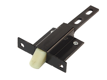 Norcold Refrigerator Door latch Bracket Used — coleman pop up parts