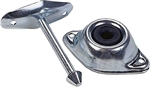 JR Products 4.75" Straight Plunger Door Holder