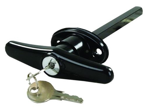 JR Products 10985 Locking T-Handle - Black