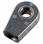 JR Products Eyelet Metal End Fitting - .33 Hole Diameter - For Gas Springs / Struts