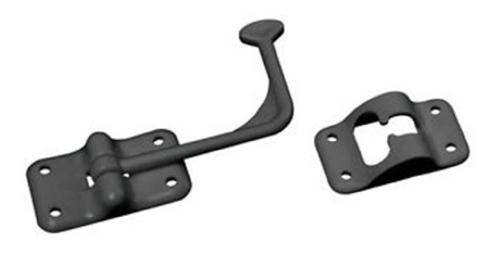 RV Designer E278 RV Entry Door Holder Plastic - Black