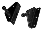 JR Products BR-12552 Gas Spring Angled Out Mounting Brackets