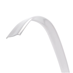 RV Designer E461 Heavy-Duty Vinyl Insert Trim - White - 1" x 100'