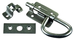 JR Products 20655 Universal Bolt Latch - Silver