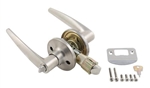 AP Products Lever Privacy Lock - Stainless Steel