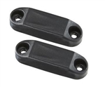 RV Designer L607 Black Magnetic Slam Cam Catch - 2 Pk