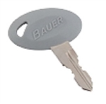 Bauer Replacement RV Entry Door Key - #703