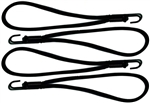 EasyKlip 49101SS BannaBungee Cord - 10" - 4 Pack