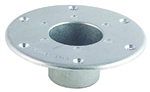 AP Products Round Flush Mount Table Leg Base