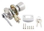 AP Products Knob/Lever Lock Set - Stainless Steel