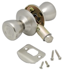 AP Products Passage Knob Lock Set - Stainless Steel