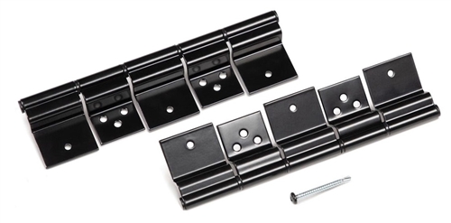 Lippert 2020102629 5-Leaf Friction Hinge Kit For LCI Entry Doors - Black - 2 Pack