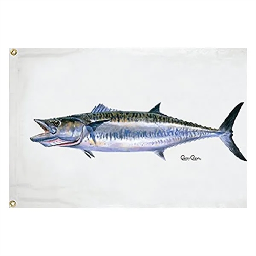 Taylor Made 1939 Carey Chen King Mackerel Flag - 16" x 24"