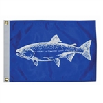 Taylor Made Fisherman's Catch Salmon Flag - 12" x 18"