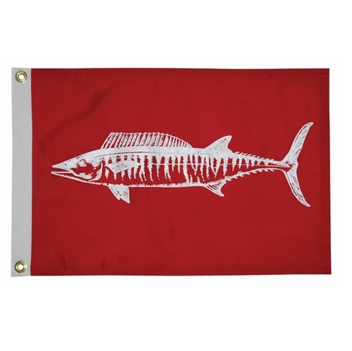 Taylor Made 4118 Fisherman's Catch Wahoo Flag - 12" x 18"