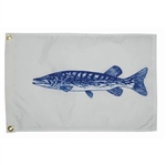 Taylor Made Fisherman's Catch Pickerel Flag - 12" x 18"