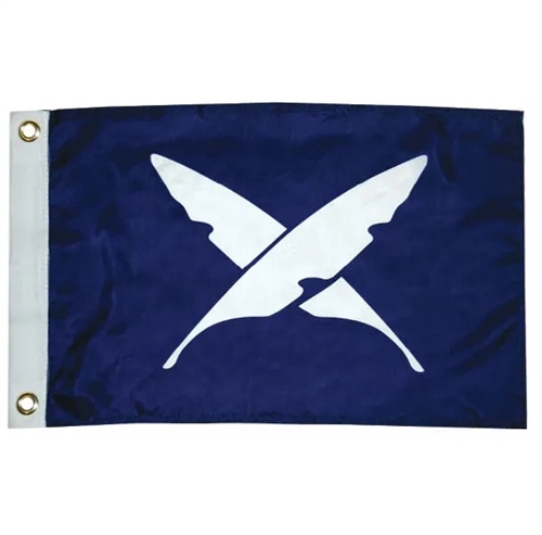 Taylor Made 93081 Nautical Officer Flag Secretary, 12" x 18"