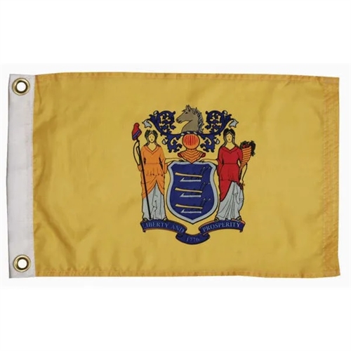 Taylor Made 93116 New Jersey State Flag - 12" x 18"