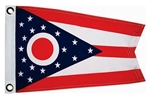 Taylor Made Ohio State Flag - 12" x 18"