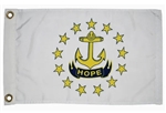 Taylor Made Rhode Island State Flag - 12" x 18"