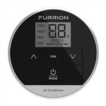 Furrion Single Zone Basic Wall RV Thermostat 3 Fan Speeds - Black