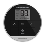 Furrion CHILL Single-Zone Basic LED Wall Thermostat - Black, 2 Fan Speeds