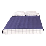 Thomas Payne Easy Zzzs RV Bedding Set, Short Queen. Navy Check