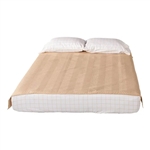 Thomas Payne Easy Zzzs RV Bedding Set, Short Queen, Tan Check