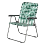 Lippert 2022301772 XL Webbed Lawn Chair - Green