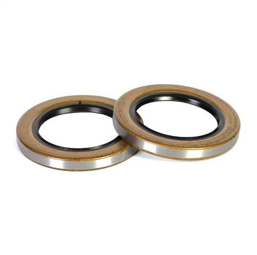 Husky Towing Trailer Wheel Bearing Double Lip Grease Seals For 12" x 2" Hubs, Set of 2