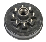 Husky Towing 30802 Trailer Brake Hub Assembly With Drum For Electric Brakes - 5500-7000 Lbs