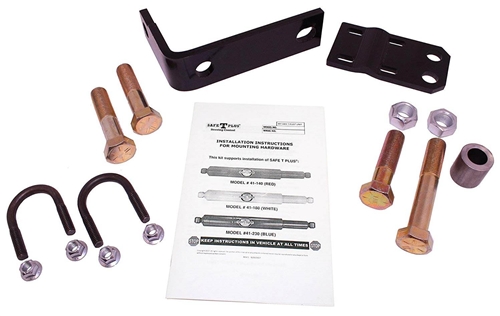 Safe T Plus F-143K2.5 RV Steering Stabilizer Bracket Kit - 1-5/8"