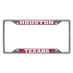 Sports Licensing Solutions 21531 FanMats Houston Texans License Plate Frame