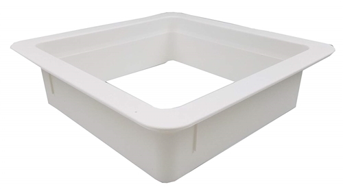 Heng's 90094B Replacement Roof Vent Garnish - White