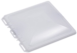 Ventmate 69282 Roof Vent Lid - 14" x 14" - White - Bagged Packaging