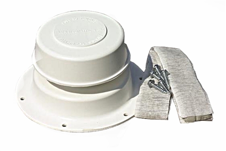 Camco 40033 Plumbing Vent Kit- Polar White