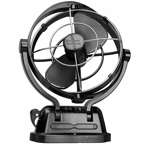 Caframo 7010CABBX Sirocco 7-Inch 3-Speed 360-Degrees Fan - Black