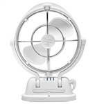 Caframo 7010CAWBX Sirocco 7-Inch 3-Speed 360-Degrees Fan - White