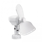 Caframo 747DCWCS Ultimate 7-Inch 2-Speed Lighter Plug Fan - White