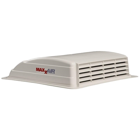  MAXXAIR 0007000K MaxxFan Deluxe Fan with Remote and White Lid,  Smoke : Home & Kitchen