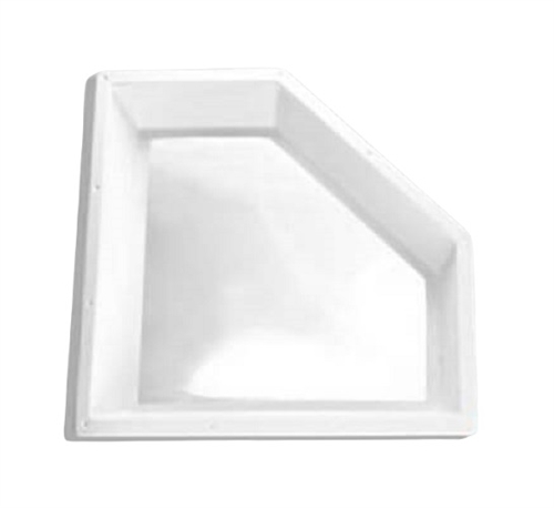 Specialty Recreation NN2810D Neo-Angle Inner RV Skylight 28" x 10" - Clear Bubble